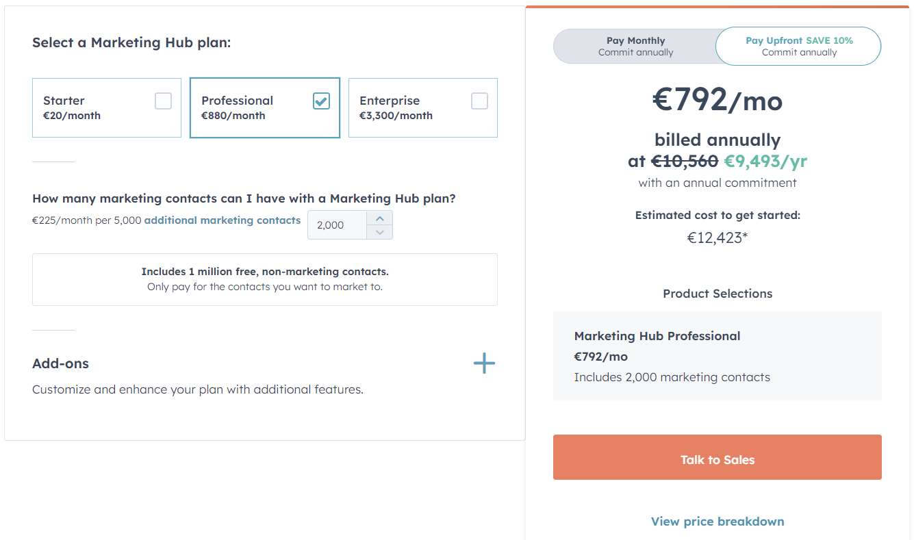 Usage-Based Pricing - HubSpot