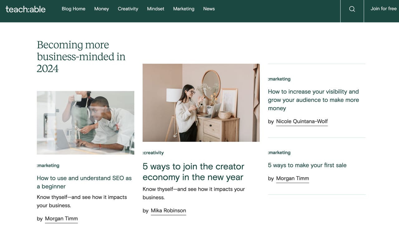 teachable newsletter