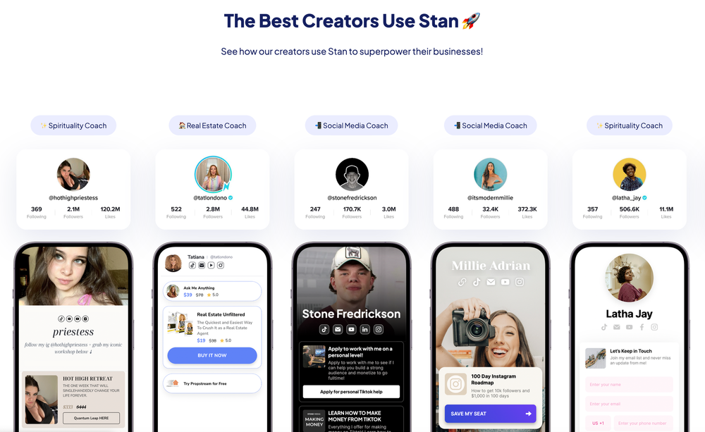 stan store creators