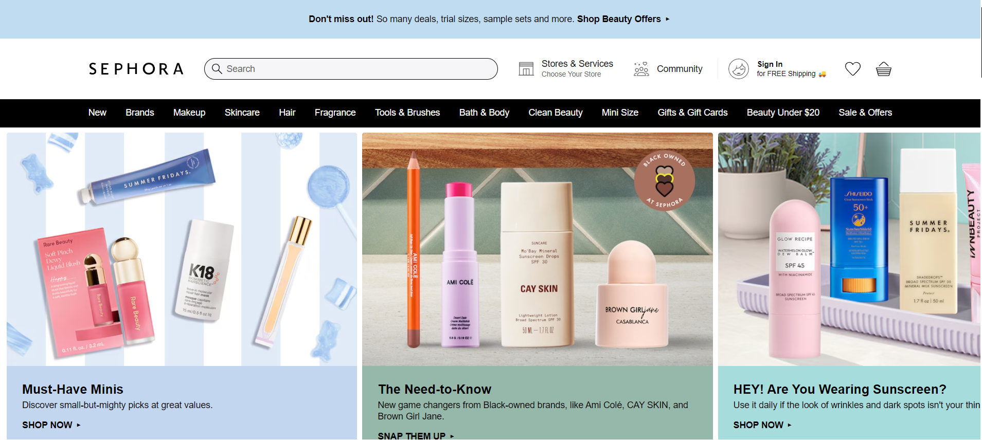 Sephora affiliate program