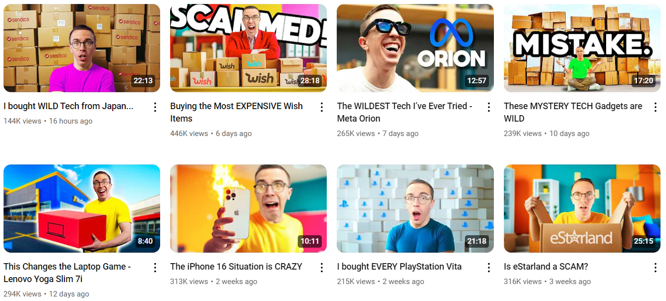 YouTube Austin Evans