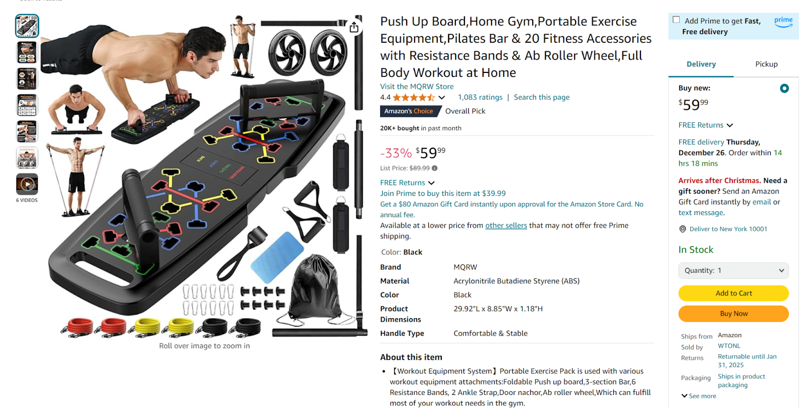 push up board