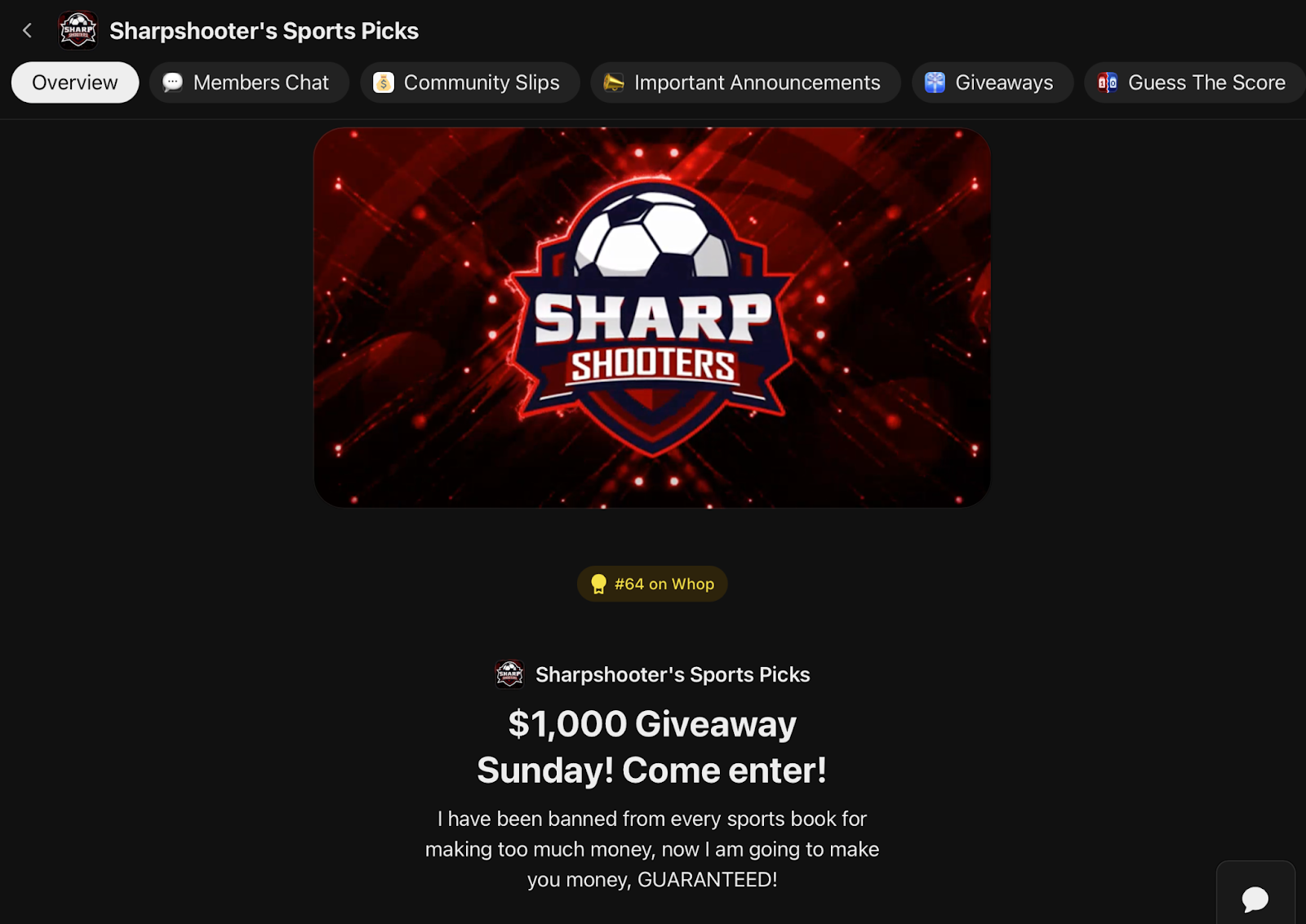 sharp shooters community