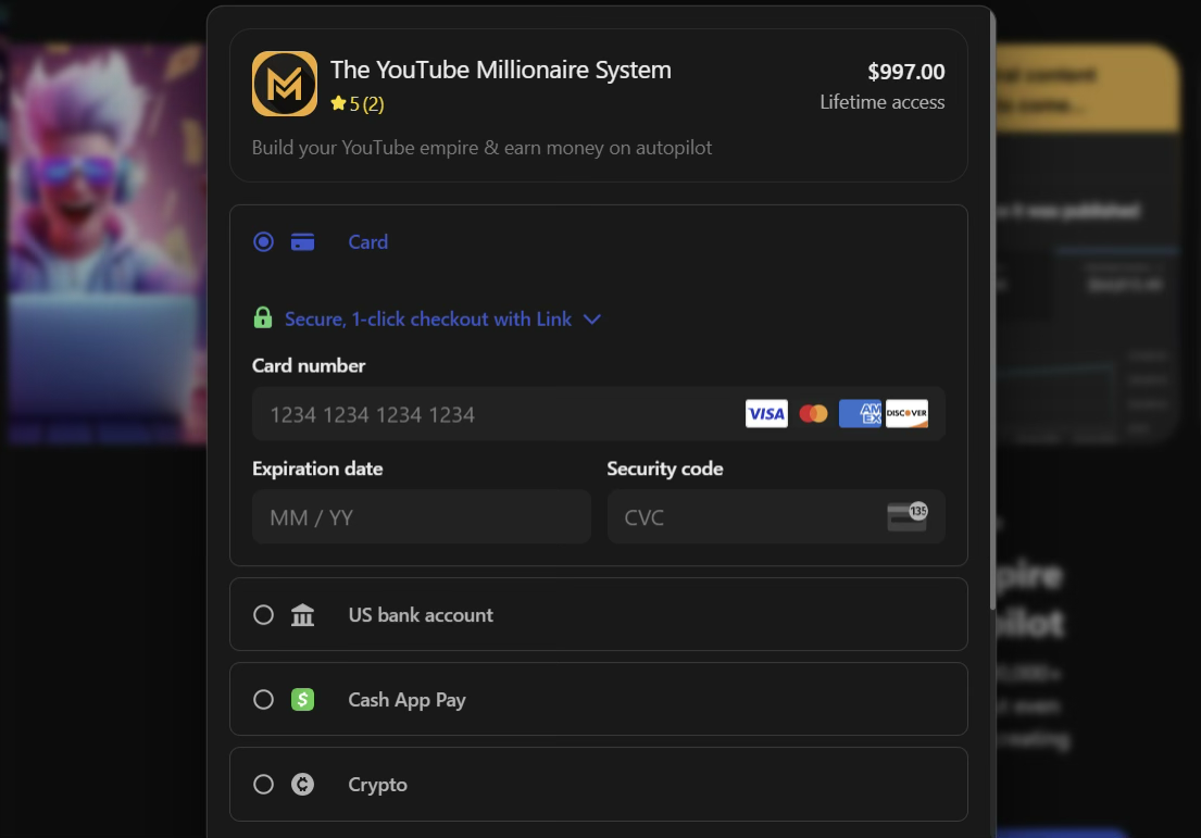 yt millionaire memberships