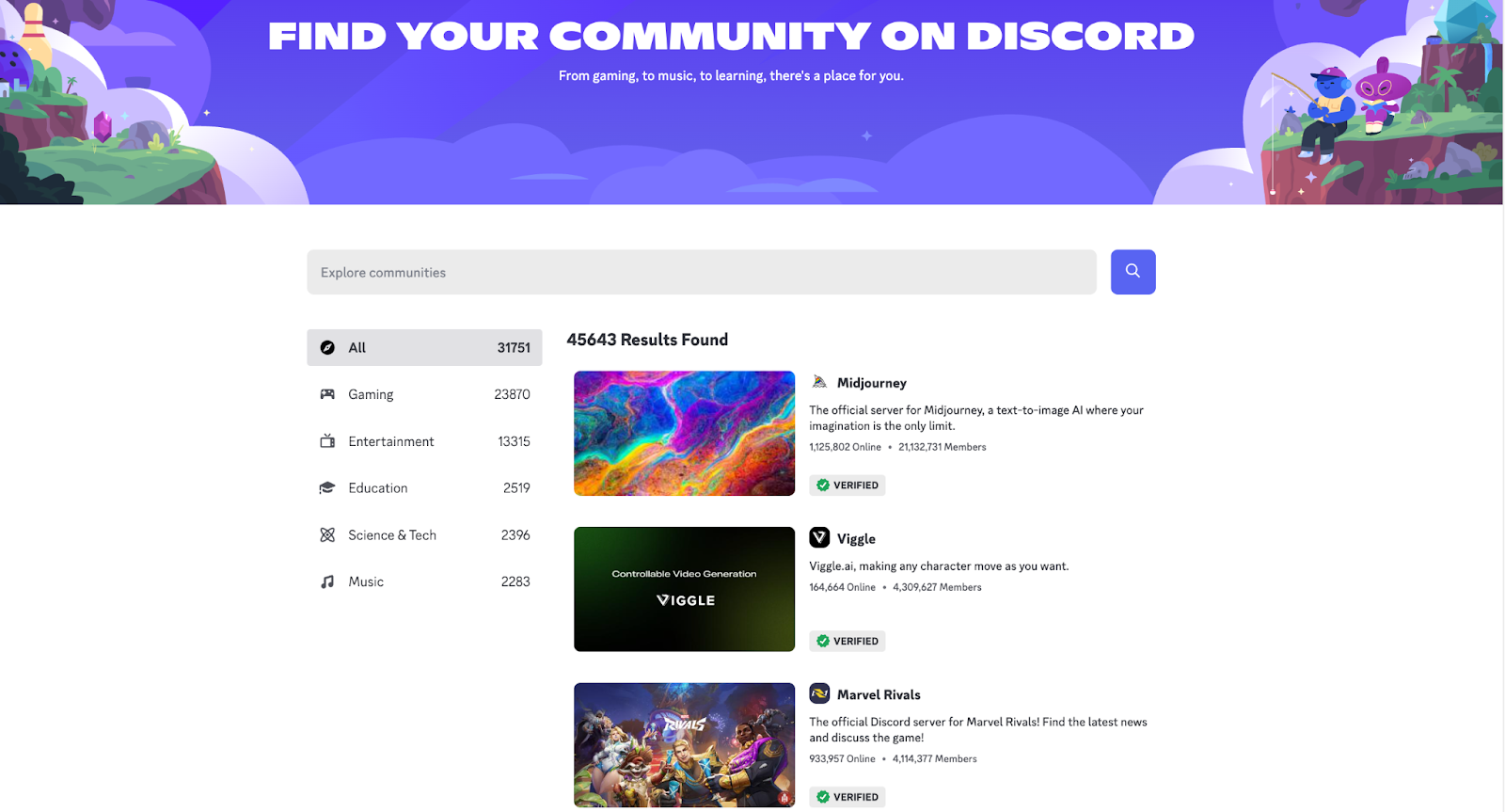 discord communities